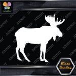 Moose Standing Silhouette Male Complete Orignal Hunting Decals Stickers Vinyl - Image 3