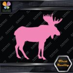 Moose Standing Silhouette Male Complete Orignal Hunting Decals Stickers Vinyl - Image 21