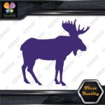 Moose Standing Silhouette Male Complete Orignal Hunting Decals Stickers Vinyl - Image 22