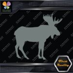 Moose Standing Silhouette Male Complete Orignal Hunting Decals Stickers Vinyl - Image 4