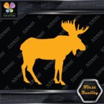 Moose Standing Silhouette Male Complete Orignal Hunting Decals Stickers Vinyl - Image 6