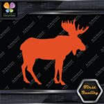 Moose Standing Silhouette Male Complete Orignal Hunting Decals Stickers Vinyl - Image 7