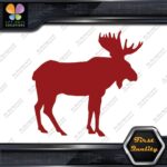 Moose Standing Silhouette Male Complete Orignal Hunting Decals Stickers Vinyl - Image 9