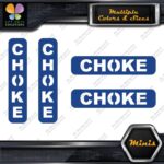 Choke Machinerie Vertical & Horizontal Pack of 4 MINI SIZE Decals Stickers Vinyl - Image 11