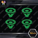 Compatible Cerwin-Vega Speakers Emblem Pack of 4 MINI SIZE Decals Stickers Vinyl - Image 14