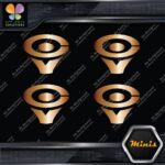Compatible Cerwin-Vega Speakers Emblem Pack of 4 MINI SIZE Decals Stickers Vinyl - Image 19