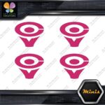 Compatible Cerwin-Vega Speakers Emblem Pack of 4 MINI SIZE Decals Stickers Vinyl - Image 20