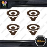 Compatible Cerwin-Vega Speakers Emblem Pack of 4 MINI SIZE Decals Stickers Vinyl - Image 24