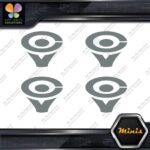 Compatible Cerwin-Vega Speakers Emblem Pack of 4 MINI SIZE Decals Stickers Vinyl - Image 5