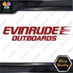Compatible Evinrude Outboards Boats Engine 2 Lines Logo Vinyl Decals Stickers - Image 11