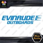 Compatible Evinrude Outboards Boats Engine 2 Lines Logo Vinyl Decals Stickers - Image 12