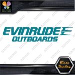 Compatible Evinrude Outboards Boats Engine 2 Lines Logo Vinyl Decals Stickers - Image 13