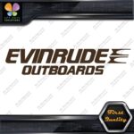 Compatible Evinrude Outboards Boats Engine 2 Lines Logo Vinyl Decals Stickers - Image 21