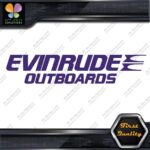 Compatible Evinrude Outboards Boats Engine 2 Lines Logo Vinyl Decals Stickers - Image 24