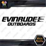 Compatible Evinrude Outboards Boats Engine 2 Lines Logo Vinyl Decals Stickers - Image 4