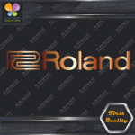 Compatible Roland Musical Logo Name Keyboard Piano Vinyl Decals Stickers - Image 21