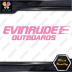 Compatible Evinrude Outboards Boats Engine 2 Lines Logo Vinyl Decals Stickers - Image 26