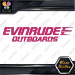 Compatible Evinrude Outboards Boats Engine 2 Lines Logo Vinyl Decals Stickers - Image 27