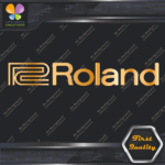 Compatible Roland Musical Logo Name Keyboard Piano Vinyl Decals Stickers - Image 27