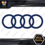 Compatible Audi Rings Circles Only JDM Tuning Racing Cars Vinyl Decals Stickers - Image 12