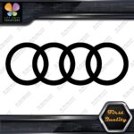 Compatible Audi Rings Circles Only JDM Tuning Racing Cars Vinyl Decals Stickers