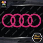 Compatible Audi Rings Circles Only JDM Tuning Racing Cars Vinyl Decals Stickers - Image 20