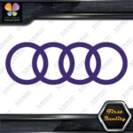 Compatible Audi Rings Circles Only JDM Tuning Racing Cars Vinyl Decals Stickers - Image 22