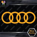 Compatible Audi Rings Circles Only JDM Tuning Racing Cars Vinyl Decals Stickers - Image 6