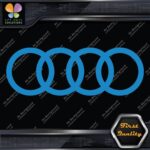 Compatible Audi Rings Circles Only JDM Tuning Racing Cars Vinyl Decals Stickers - Image 10