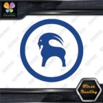 Compatible Backcountry Goat Circle Sports Clothing Apparel Vinyl Decals Stickers - Image 14