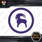 Compatible Backcountry Goat Circle Sports Clothing Apparel Vinyl Decals Stickers