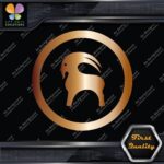 Compatible Backcountry Goat Circle Sports Clothing Apparel Vinyl Decals Stickers - Image 21