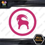 Compatible Backcountry Goat Circle Sports Clothing Apparel Vinyl Decals Stickers - Image 22