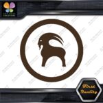 Compatible Backcountry Goat Circle Sports Clothing Apparel Vinyl Decals Stickers - Image 24