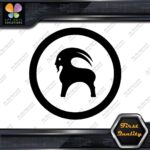 Compatible Backcountry Goat Circle Sports Clothing Apparel Vinyl Decals Stickers - Image 6