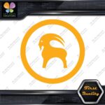 Compatible Backcountry Goat Circle Sports Clothing Apparel Vinyl Decals Stickers - Image 9