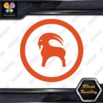 Compatible Backcountry Goat Circle Sports Clothing Apparel Vinyl Decals Stickers - Image 10