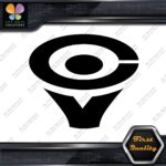 Compatible Cervin-Vega! Speakers Audio Emblem Logo Only Vinyl Decals Stickers - Image 4