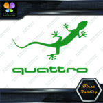 Compatible Audi Quattro Gecko Lizard Name Cars JDM Tuning Vinyl Decals Stickers - Image 15