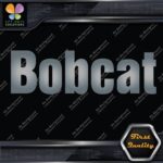 Compatible Bobcat Name Only Logo Loaders Machinery Vinyl Decals Stickers - Image 18