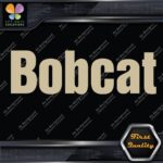 Compatible Bobcat Name Only Logo Loaders Machinery Vinyl Decals Stickers - Image 23