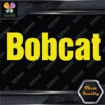 Compatible Bobcat Name Only Logo Loaders Machinery Vinyl Decals Stickers - Image 6