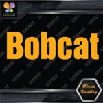 Compatible Bobcat Name Only Logo Loaders Machinery Vinyl Decals Stickers - Image 7