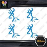 Compatible Browning Deer Duck Heads Hunting 4 MINI SIZE Decals Stickers Vinyl - Image 11