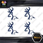 Compatible Browning Deer Duck Heads Hunting 4 MINI SIZE Decals Stickers Vinyl - Image 13