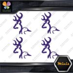 Compatible Browning Deer Duck Heads Hunting 4 MINI SIZE Decals Stickers Vinyl - Image 22