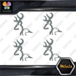 Compatible Browning Deer Duck Heads Hunting 4 MINI SIZE Decals Stickers Vinyl - Image 5