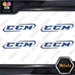Compatible CCM Modern Hockey Sports Pack of 4 MINI SIZE Decals Stickers Vinyl - Image 11
