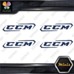 Compatible CCM Modern Hockey Sports Pack of 4 MINI SIZE Decals Stickers Vinyl - Image 12