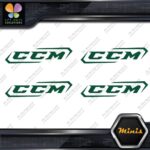 Compatible CCM Modern Hockey Sports Pack of 4 MINI SIZE Decals Stickers Vinyl - Image 16